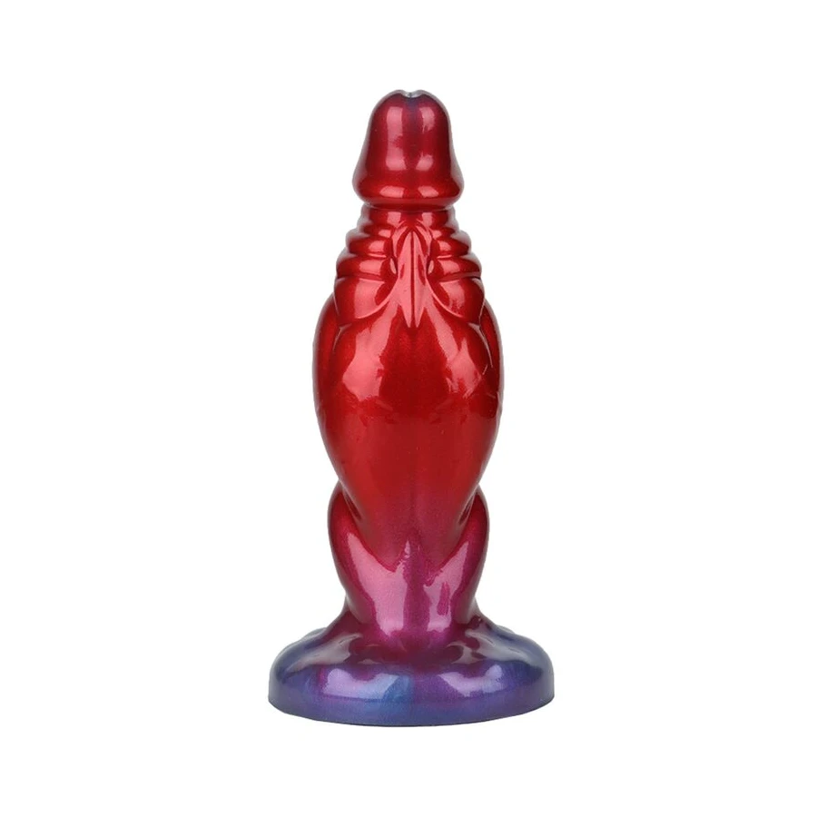 POWER MONSTERS - SHADOW BEHEMOTH DILDO GONFIABILE IN SILICONE BICOLORE 22 CM Ø 5 CM